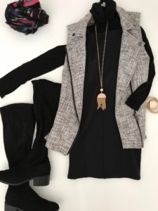 Three Ways to Wear Your LBD This Winter, Hanna Lee Style, www.hannaleestyle.com