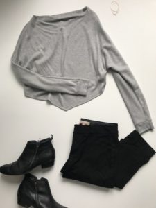 1 Outfit (Same shoes, pants and sweater) 4 Ways,Hanna Lee Style, www.hannaleestyle.com